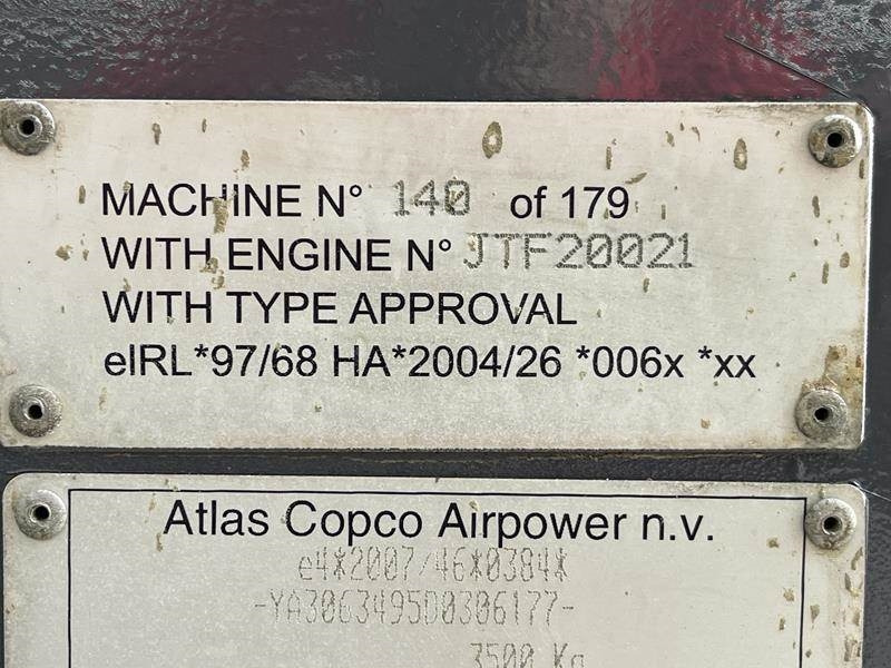 Atlas-Copco XAHS 347 CD - N - الضاغط: صورة 4 Atlas-Copco XAHS 347 CD - N - الضاغط: صورة 4