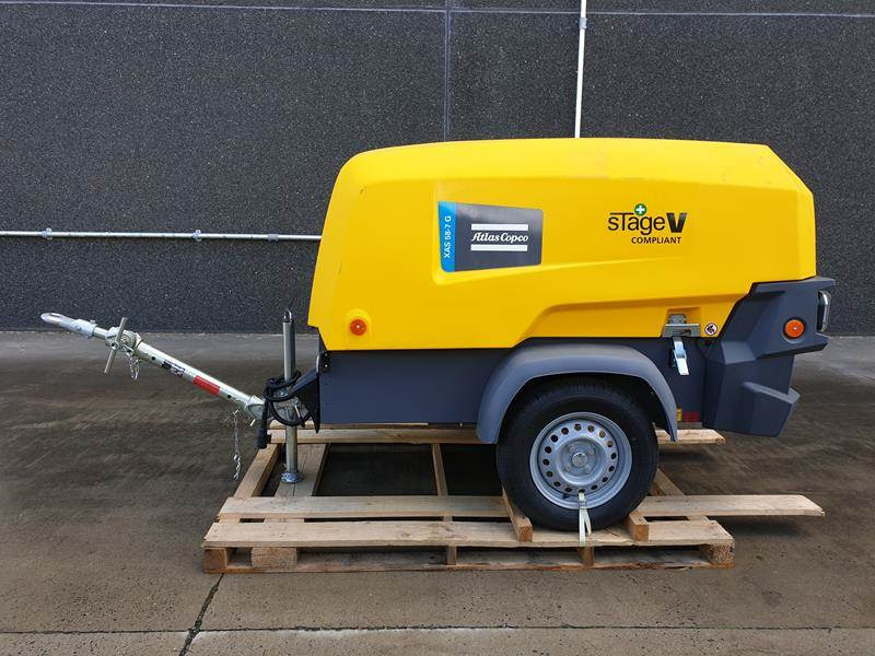 Atlas-Copco XAS 58-7 G 6 WHEELS N.B. - الضاغط: صورة 1 Atlas-Copco XAS 58-7 G 6 WHEELS N.B. - الضاغط: صورة 1
