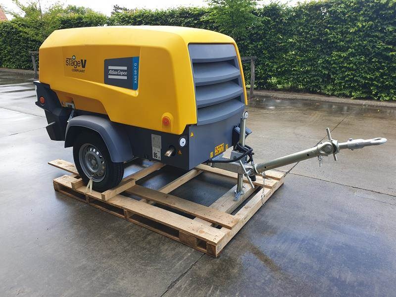 Atlas-Copco XAS 58-7 G 6 WHEELS N.B. - الضاغط: صورة 2 Atlas-Copco XAS 58-7 G 6 WHEELS N.B. - الضاغط: صورة 2