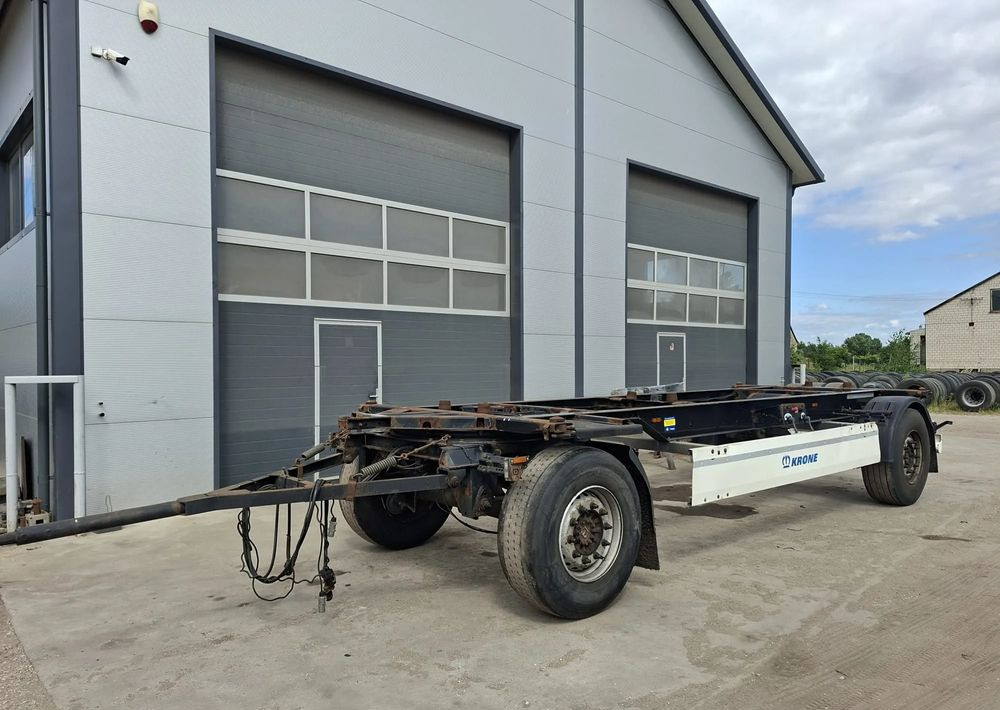 Krone BDF przyczepa - مقطورة نقل الحاويات: صورة 1 Krone BDF przyczepa - مقطورة نقل الحاويات: صورة 1