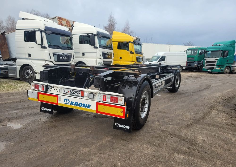 Krone Przyczepa BDF - مقطورة نقل الحاويات: صورة 4 Krone Przyczepa BDF - مقطورة نقل الحاويات: صورة 4