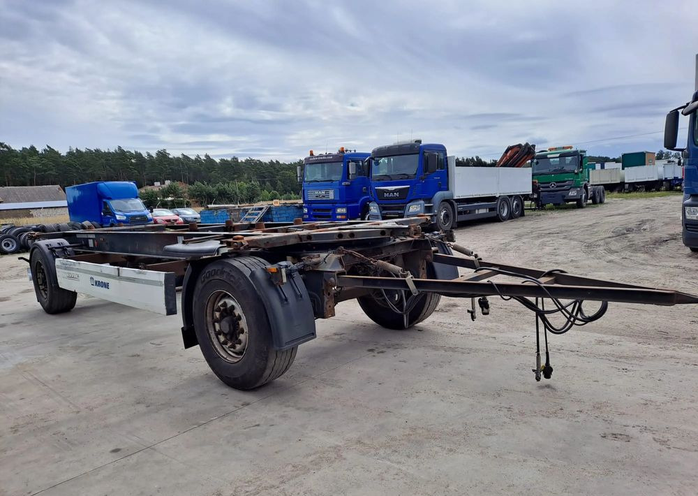 Krone Przyczepa Krone BDF - مقطورة نقل الحاويات: صورة 1 Krone Przyczepa Krone BDF - مقطورة نقل الحاويات: صورة 1
