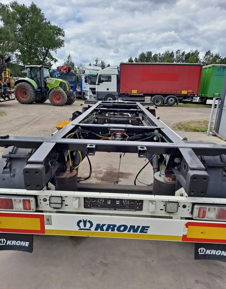 Krone Przyczepa Krone - مقطورة نقل الحاويات: صورة 1 Krone Przyczepa Krone - مقطورة نقل الحاويات: صورة 1