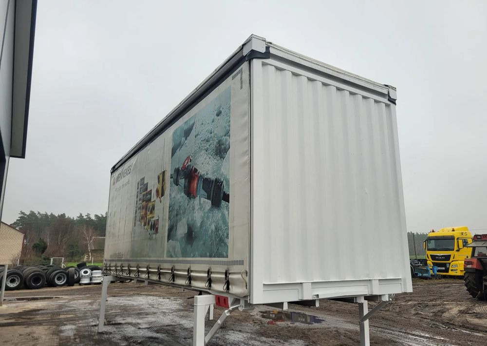 Krone Zabudowa BDF Krone 7,45m - حاوية قابلة للتبديل ستارة جانبية: صورة 1 Krone Zabudowa BDF Krone 7,45m - حاوية قابلة للتبديل ستارة جانبية: صورة 1