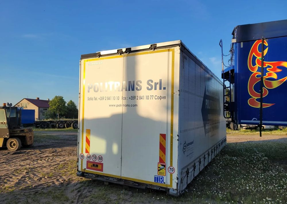 Krone Zabudowa Firanka - حاوية قابلة للتبديل ستارة جانبية: صورة 1 Krone Zabudowa Firanka - حاوية قابلة للتبديل ستارة جانبية: صورة 1