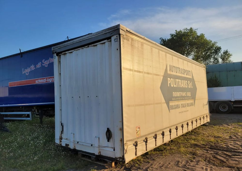 Krone Zabudowa Firanka - حاوية قابلة للتبديل ستارة جانبية: صورة 2 Krone Zabudowa Firanka - حاوية قابلة للتبديل ستارة جانبية: صورة 2