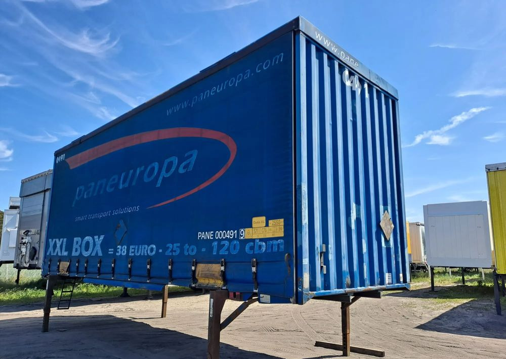 Krone Zabudowa Krone Jumbo 7.70 BDF - حاوية قابلة للتبديل ستارة جانبية: صورة 4 Krone Zabudowa Krone Jumbo 7.70 BDF - حاوية قابلة للتبديل ستارة جانبية: صورة 4