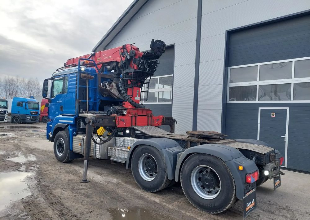 MAN TGS 26-480 6x4 do drewna PALFINGER Epsilon S 270L83 - وحدة جر: صورة 4 MAN TGS 26-480 6x4 do drewna PALFINGER Epsilon S 270L83 - وحدة جر: صورة 4