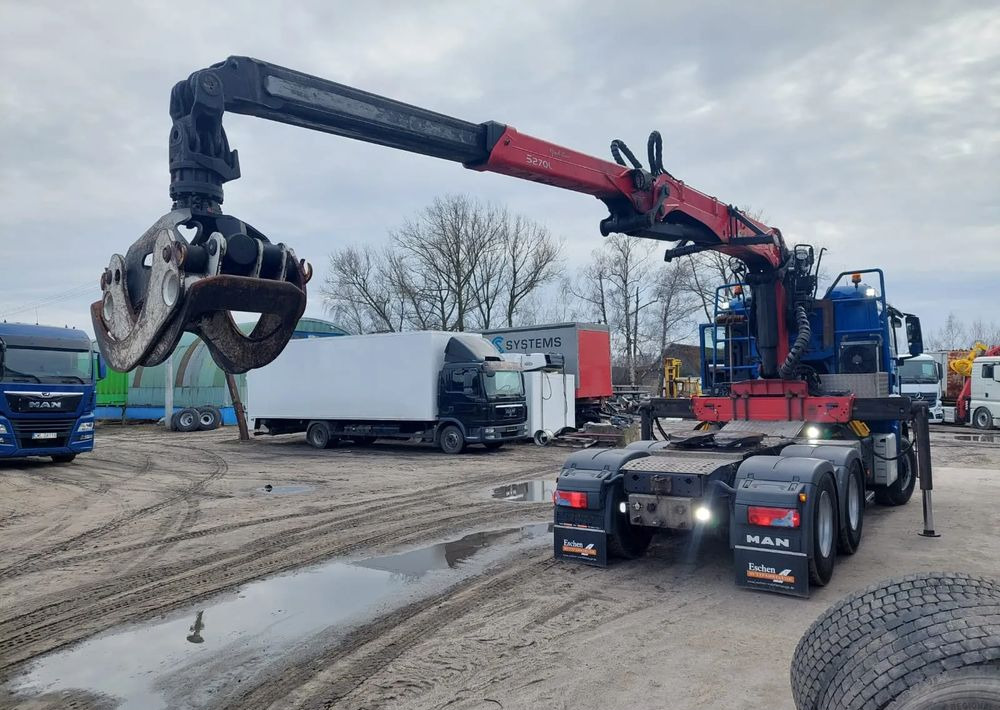 MAN TGS 26-480 6x4 do drewna PALFINGER Epsilon S 270L83 - وحدة جر: صورة 1 MAN TGS 26-480 6x4 do drewna PALFINGER Epsilon S 270L83 - وحدة جر: صورة 1