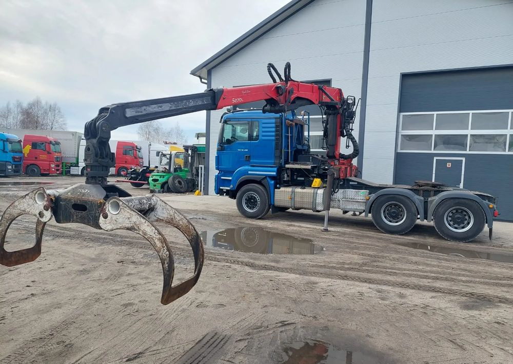 MAN TGS 26-480 6x4 do drewna PALFINGER Epsilon S 270L83 - شاحنة كرين: صورة 1 MAN TGS 26-480 6x4 do drewna PALFINGER Epsilon S 270L83 - شاحنة كرين: صورة 1