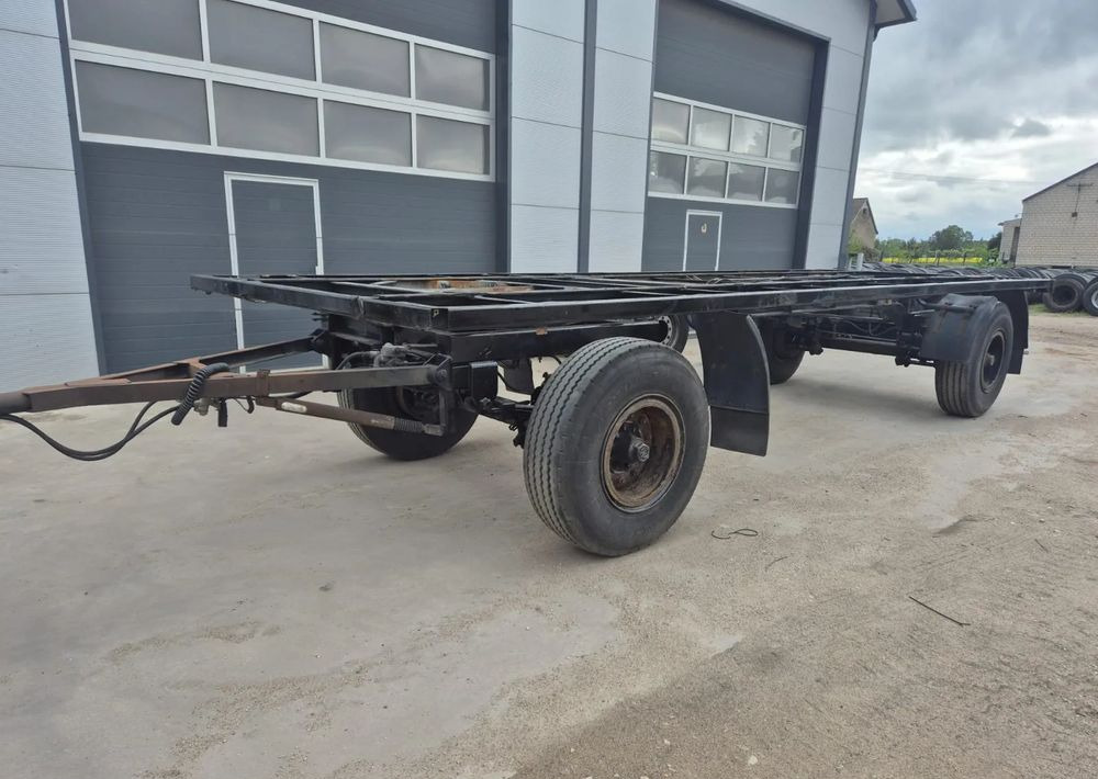 Schmitz Cargobull Przyczepa Krone na resorze - مقطورة هيكل: صورة 1 Schmitz Cargobull Przyczepa Krone na resorze - مقطورة هيكل: صورة 1