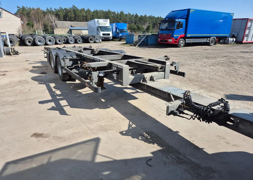 Wecon Przyczepa jumbo tandem Wecon BDF Krone, ocynkowana - مقطورة نقل الحاويات: صورة 1 Wecon Przyczepa jumbo tandem Wecon BDF Krone, ocynkowana - مقطورة نقل الحاويات: صورة 1