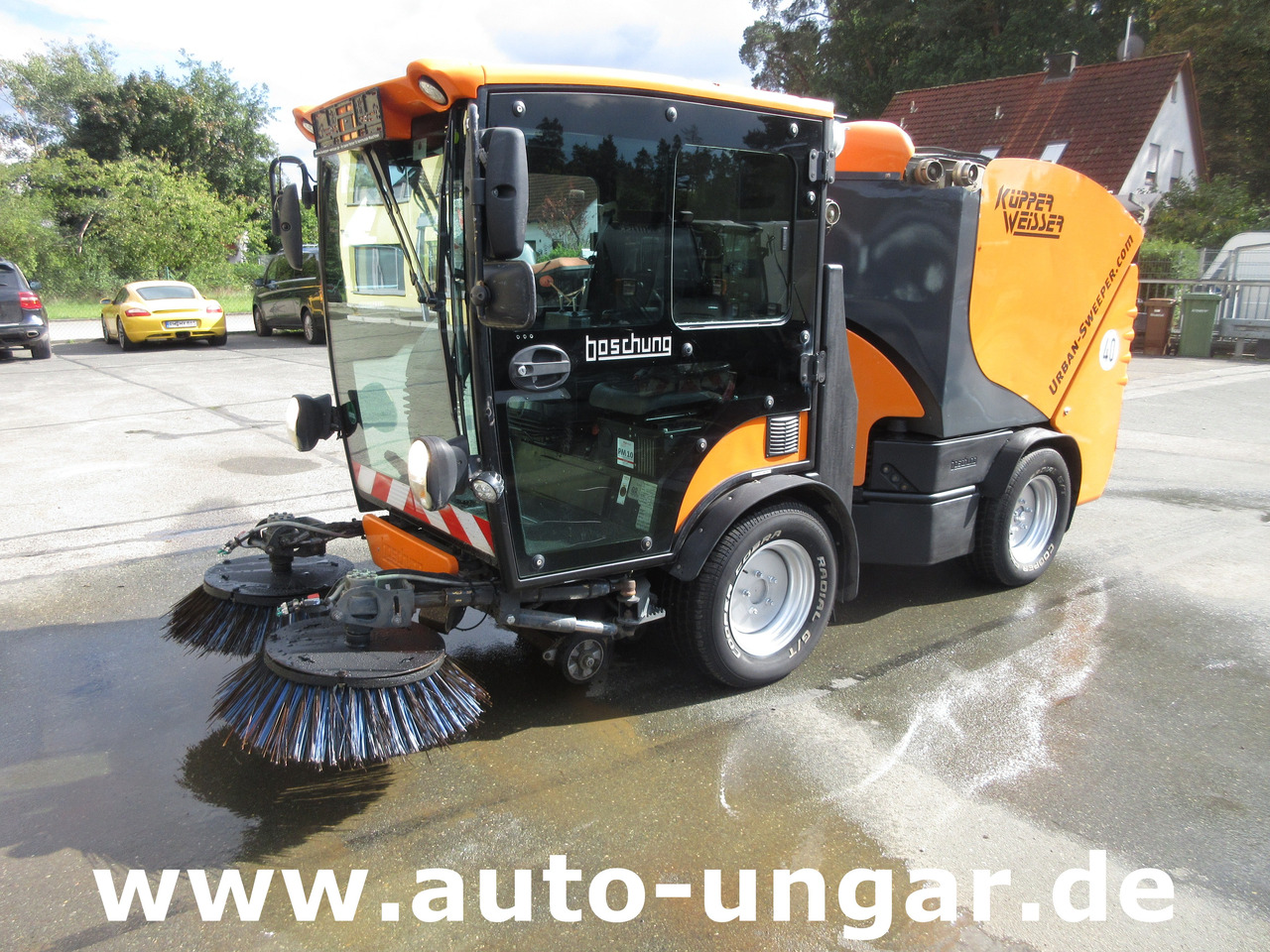 Boschung S2 Küpper-Weisser Kehrmaschine Urban Sweeper 2m³ Knicklenkung 40km/h - سياره كنس شوارع: صورة 5 Boschung S2 Küpper-Weisser Kehrmaschine Urban Sweeper 2m³ Knicklenkung 40km/h - سياره كنس شوارع: صورة 5