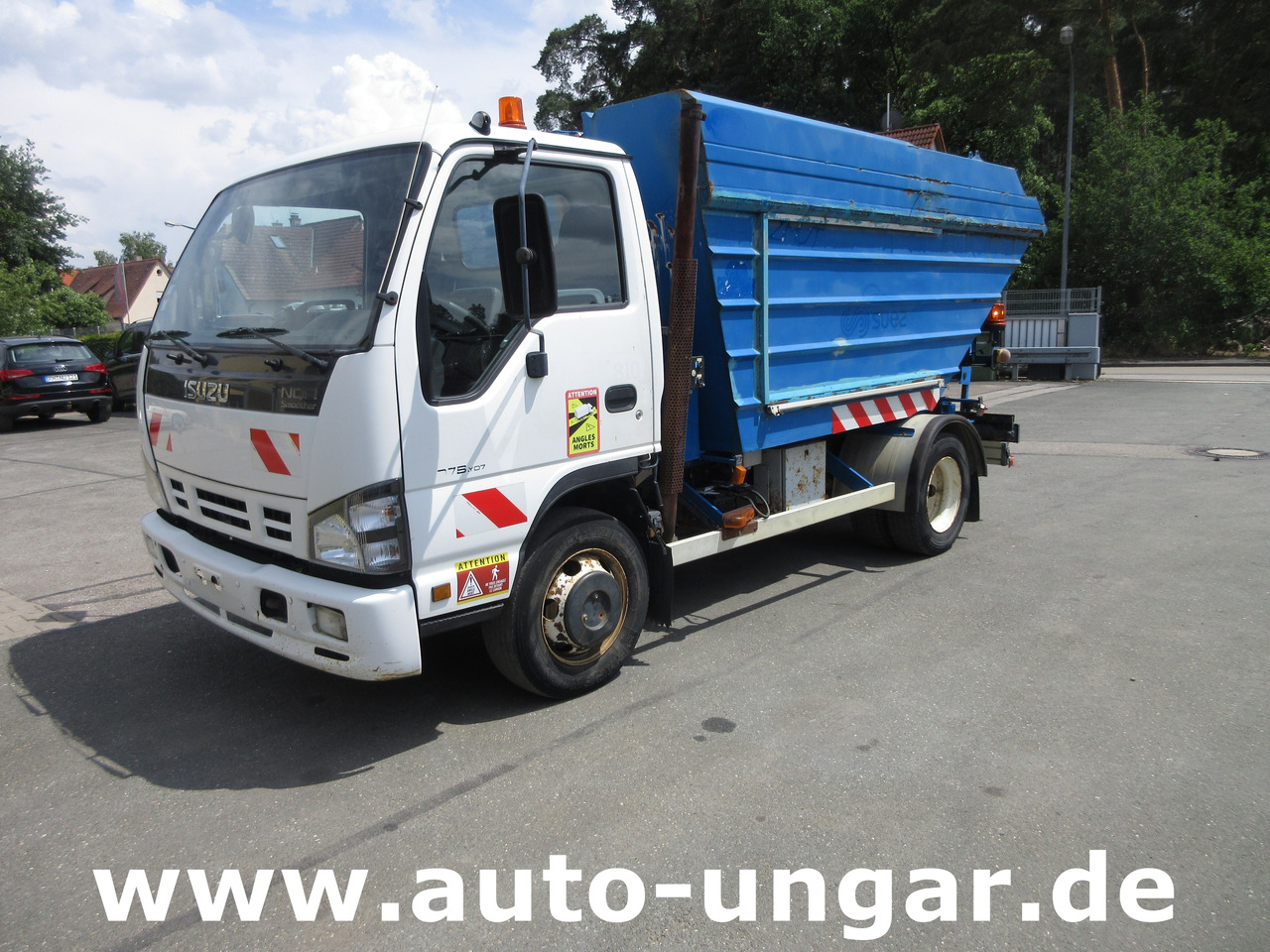 ISUZU NQR Smoother Q75 Y07 Müllwagen 8m³ TECNO 7.500kg Kipper Presse Lifter - شاحنة النفايات: صورة 3 ISUZU NQR Smoother Q75 Y07 Müllwagen 8m³ TECNO 7.500kg Kipper Presse Lifter - شاحنة النفايات: صورة 3