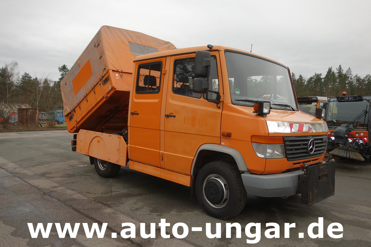 MERCEDES-BENZ 614 D Vario Kipper DOKA Plane °961 Winterdienst - قلاب صغير: صورة 1 MERCEDES-BENZ 614 D Vario Kipper DOKA Plane °961 Winterdienst - قلاب صغير: صورة 1
