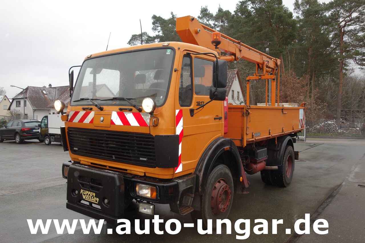 MERCEDES-BENZ Mercedes 1617 AK 4x4 Kipper Ruthmann K 115 Steiger Arbeitsbühne Kommunalfahrzeug - شاحنة قلاب: صورة 4 MERCEDES-BENZ Mercedes 1617 AK 4x4 Kipper Ruthmann K 115 Steiger Arbeitsbühne Kommunalfahrzeug - شاحنة قلاب: صورة 4