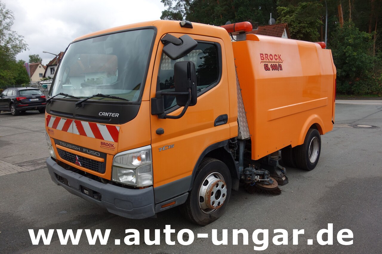 Mitsubishi Fuso Canter 7C15 mit Brock SL 140/2 Kehrmaschine Euro 4 - سياره كنس شوارع: صورة 3 Mitsubishi Fuso Canter 7C15 mit Brock SL 140/2 Kehrmaschine Euro 4 - سياره كنس شوارع: صورة 3
