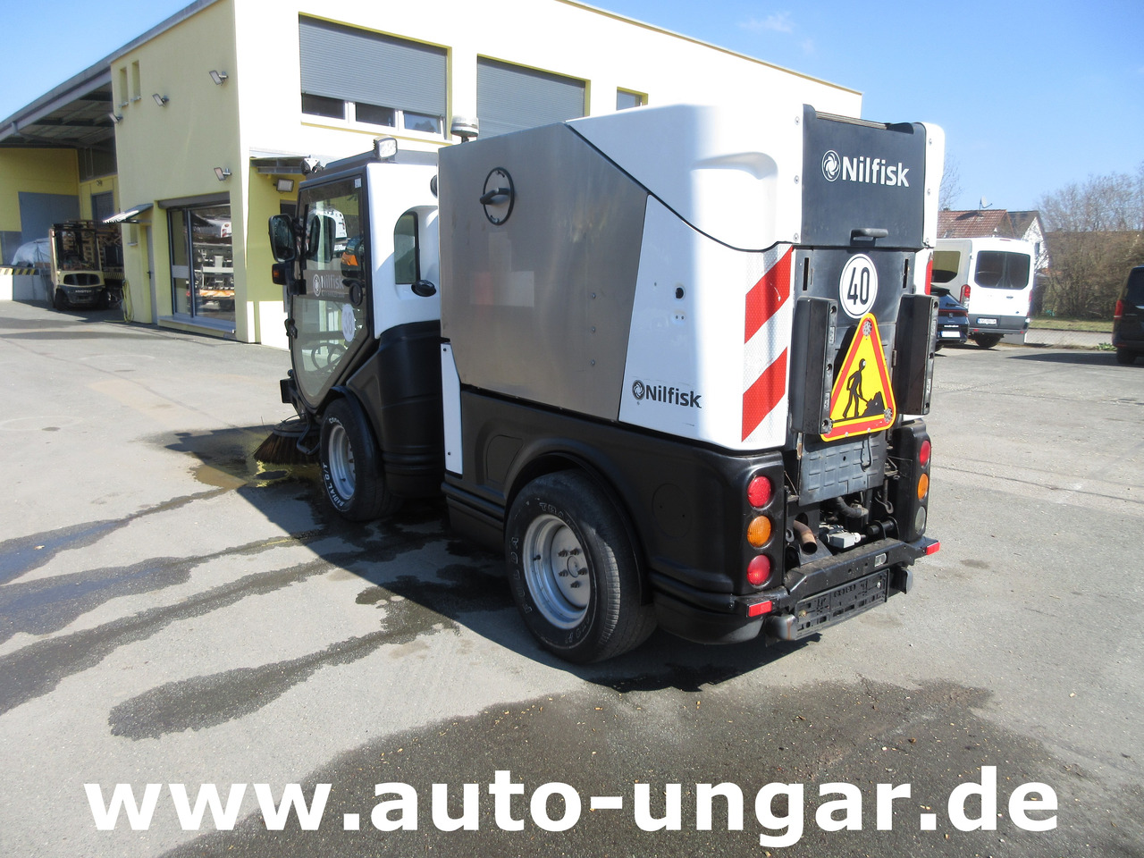 سياره كنس شوارع NILFISK CR3500 CityRanger Schmidt Flexigo Multigo 4x4 Kehrmaschine Geräteträger: صورة 25