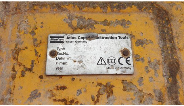 Atlas-Copco (Epiroc) HB 7000 Dust Protection (DP) orig.repas! - مطرقة هيدروليكية - آلات البناء: صورة 3 Atlas-Copco (Epiroc) HB 7000 Dust Protection (DP) orig.repas! - مطرقة هيدروليكية - آلات البناء: صورة 3
