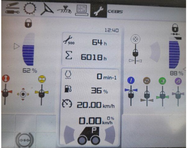 Claas Xerion 4000/783 + SGT(Bauer) - آلة رش السماد الطبيعي: صورة 4 Claas Xerion 4000/783 + SGT(Bauer) - آلة رش السماد الطبيعي: صورة 4