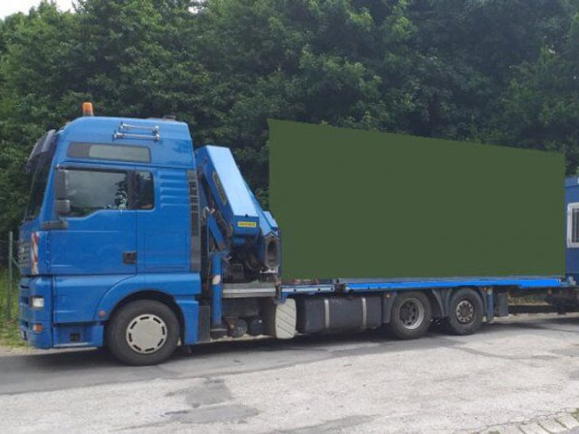 MAN 6x2 TGA 480 BDF +1m +16m crane - شاحنات مسطحة, شاحنة كرين: صورة 5 MAN 6x2 TGA 480 BDF +1m +16m crane - شاحنات مسطحة, شاحنة كرين: صورة 5