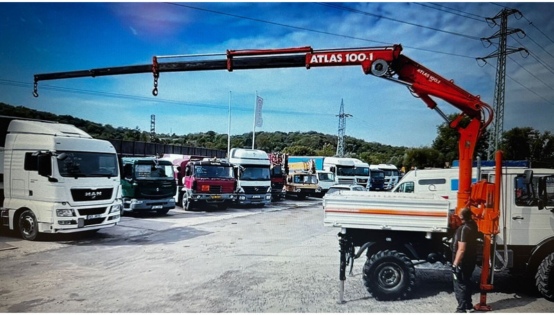 Mercedes-Benz UNIMOG 427.11 +12m! Atlas -AK100.1 A2 - شاحنة قلاب: صورة 3 Mercedes-Benz UNIMOG 427.11 +12m! Atlas -AK100.1 A2 - شاحنة قلاب: صورة 3