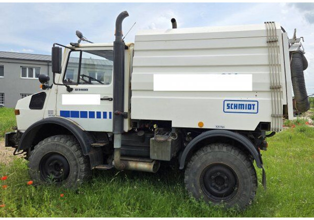 Mercedes-Benz Unimog 1400 +Schmidt SK320 - آلات البناء: صورة 4 Mercedes-Benz Unimog 1400 +Schmidt SK320 - آلات البناء: صورة 4