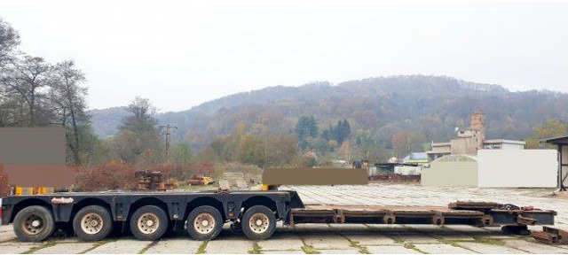 Nooteboom 97t/ca18m EURO 124-35 (5+3) - عربة منخفضة مسطحة نصف مقطورة: صورة 5 Nooteboom 97t/ca18m EURO 124-35 (5+3) - عربة منخفضة مسطحة نصف مقطورة: صورة 5