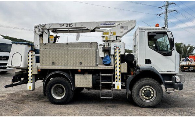 Renault 4x4 Midlum 220 +16m - منصة تلسكوبية محمولة على شاحنة: صورة 5 Renault 4x4 Midlum 220 +16m - منصة تلسكوبية محمولة على شاحنة: صورة 5