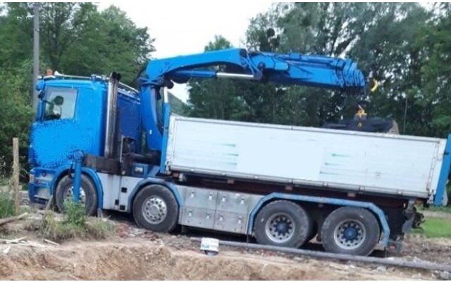 Scania 8x4 bord. R500 +23m crane - شاحنة قلاب, شاحنة كرين: صورة 5 Scania 8x4 bord. R500 +23m crane - شاحنة قلاب, شاحنة كرين: صورة 5