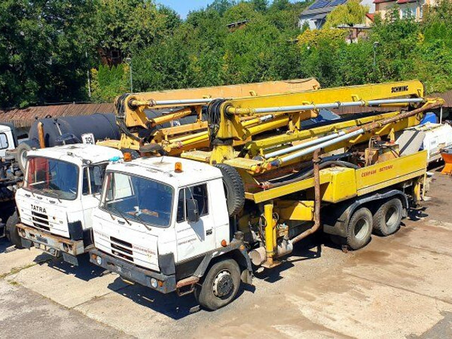 Schwing 2x! 25m BPL 601 +6x6 Tatra 815 (DOCS/KFZ MACHINE +1 no docs/kein - مضخة خرسانة: صورة 1 Schwing 2x! 25m BPL 601 +6x6 Tatra 815 (DOCS/KFZ MACHINE +1 no docs/kein - مضخة خرسانة: صورة 1