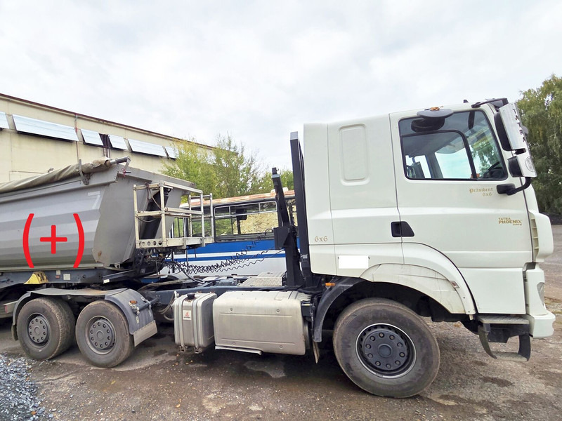 Tatra 6x6 hydr. 75/48t Phoenix 158/DAF (TRACTOR docs/kfz!) - وحدة جر: صورة 3 Tatra 6x6 hydr. 75/48t Phoenix 158/DAF (TRACTOR docs/kfz!) - وحدة جر: صورة 3