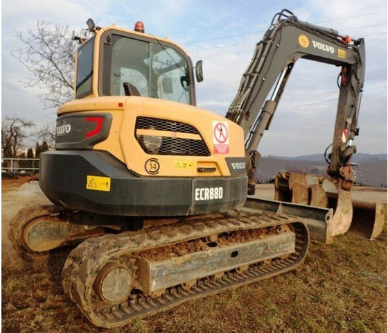 Volvo ECR 88 D - حفارة مُصَّغرة: صورة 1 Volvo ECR 88 D - حفارة مُصَّغرة: صورة 1