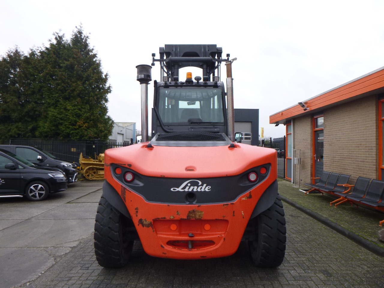 LINDE H140/1200-02 - رافعة شوكية ديزل: صورة 4 LINDE H140/1200-02 - رافعة شوكية ديزل: صورة 4