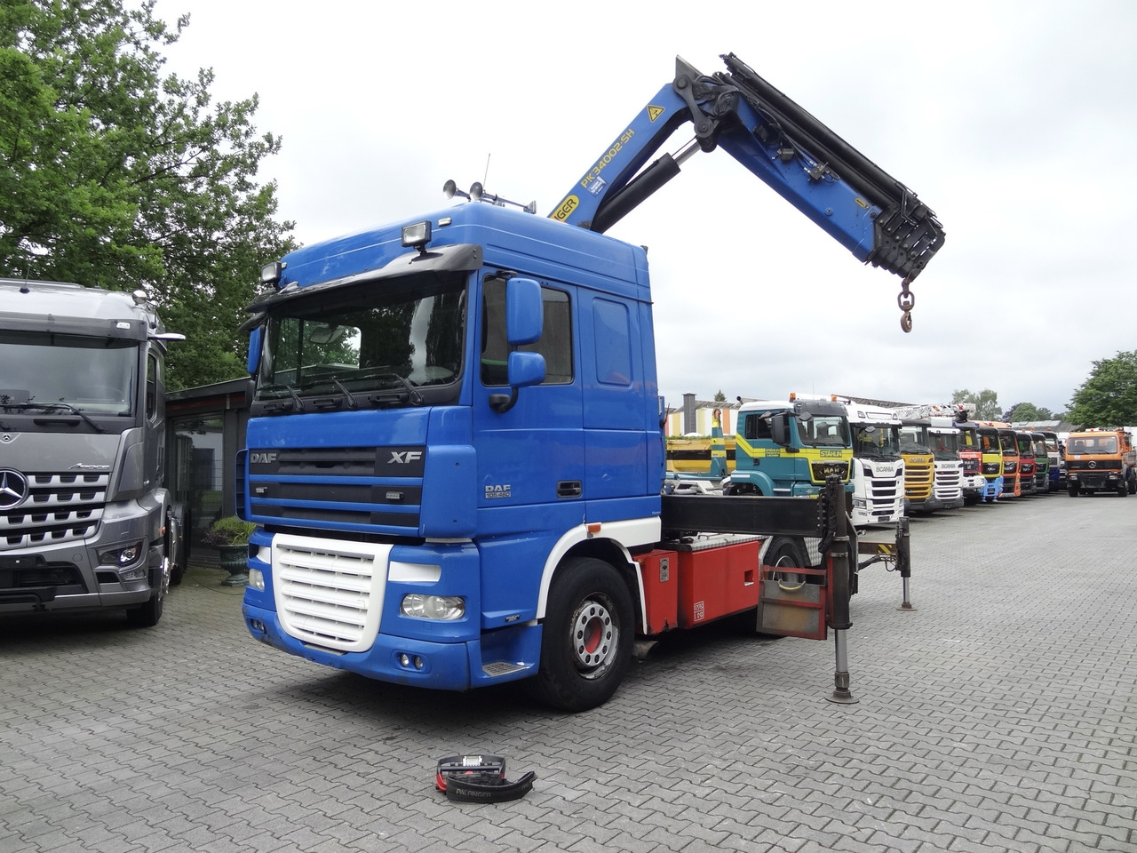 Daf XF105 460 6X2 Palfinger PK 34002 - شاحنة كرين, وحدة جر: صورة 1 Daf XF105 460 6X2 Palfinger PK 34002 - شاحنة كرين, وحدة جر: صورة 1