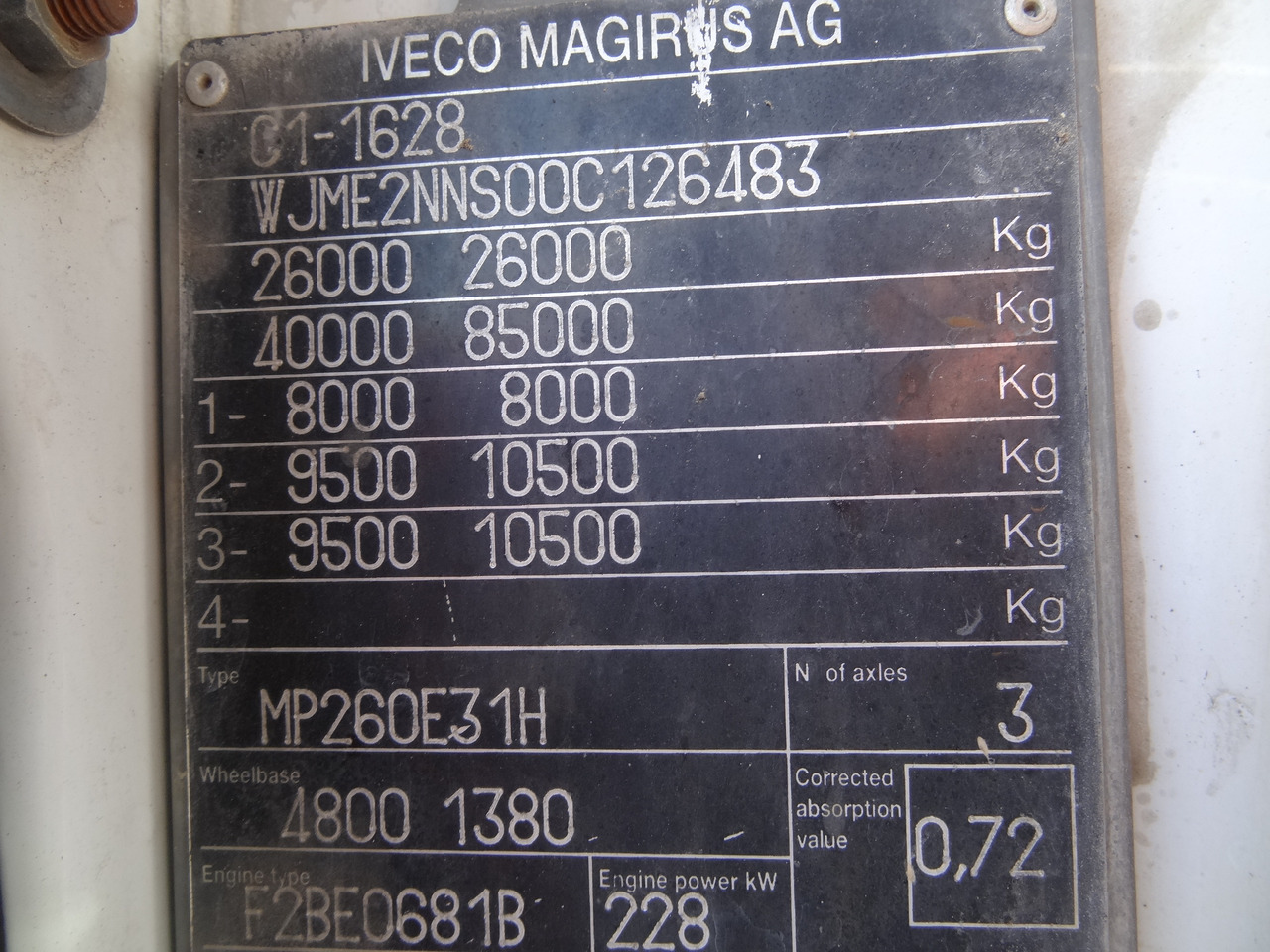Iveco EuroTrakker 260E31 6X4 Palfinger 36002 - شاحنة كرين, شاحنات مسطحة: صورة 3 Iveco EuroTrakker 260E31 6X4 Palfinger 36002 - شاحنة كرين, شاحنات مسطحة: صورة 3
