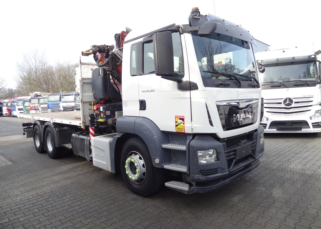 شاحنات مسطحة, شاحنة كرين MAN TGS 26.320 6X4 BB mit Kran Fassi F175: صورة 11 شاحنات مسطحة, شاحنة كرين MAN TGS 26.320 6X4 BB mit Kran Fassi F175: صورة 11