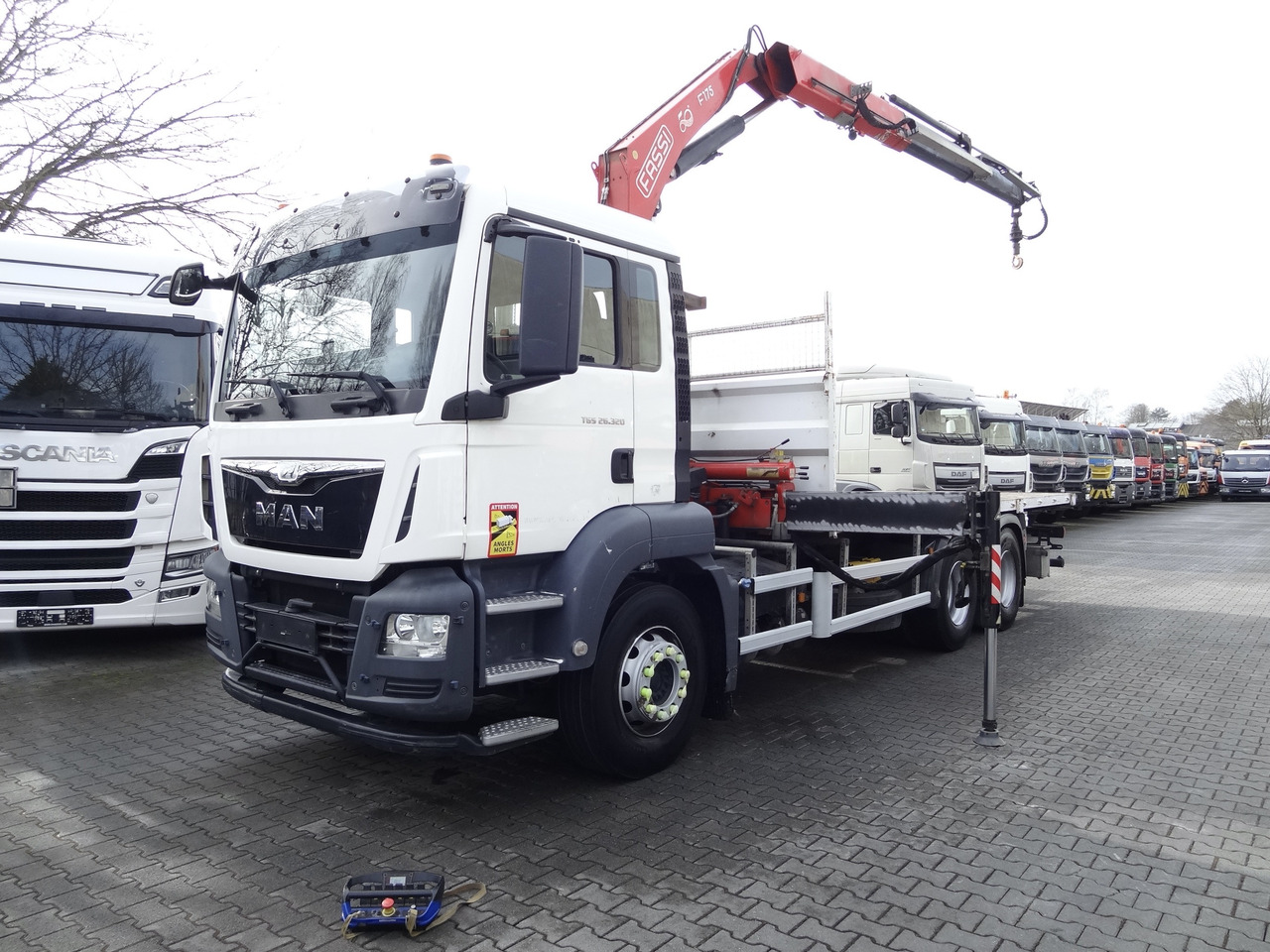 شاحنات مسطحة, شاحنة كرين MAN TGS 26.320 6X4 BB mit Kran Fassi F175: صورة 8 شاحنات مسطحة, شاحنة كرين MAN TGS 26.320 6X4 BB mit Kran Fassi F175: صورة 8