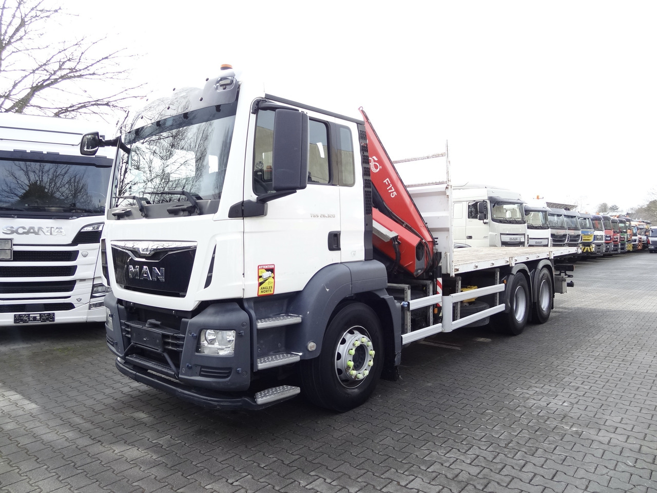شاحنات مسطحة, شاحنة كرين MAN TGS 26.320 6X4 BB mit Kran Fassi F175: صورة 9 شاحنات مسطحة, شاحنة كرين MAN TGS 26.320 6X4 BB mit Kran Fassi F175: صورة 9