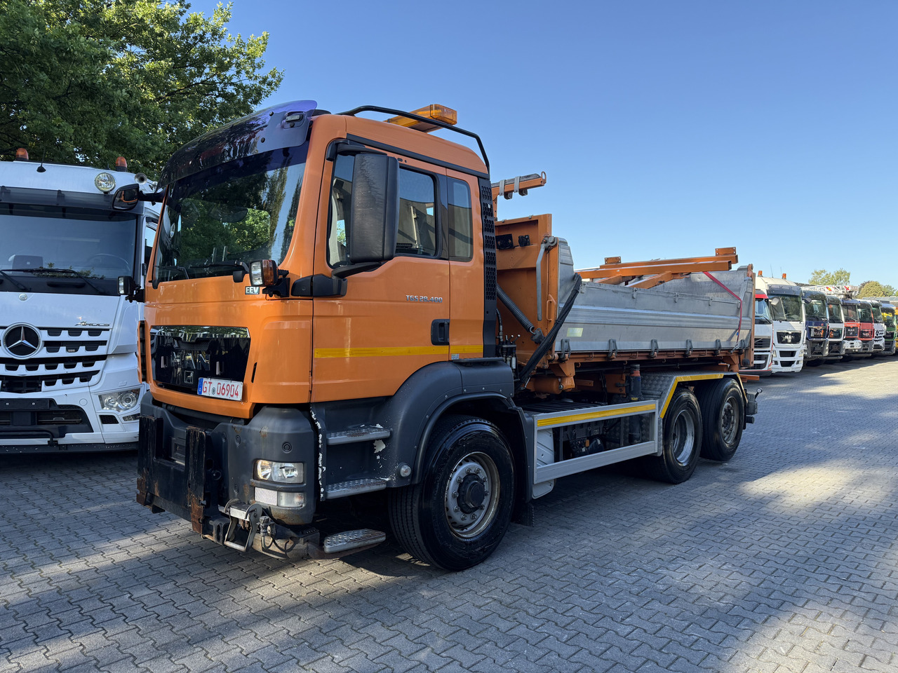MAN TGS 28.400 6X4H-4 BL - شاحنة هيكل كابينة, شاحنة كرين: صورة 1 MAN TGS 28.400 6X4H-4 BL - شاحنة هيكل كابينة, شاحنة كرين: صورة 1