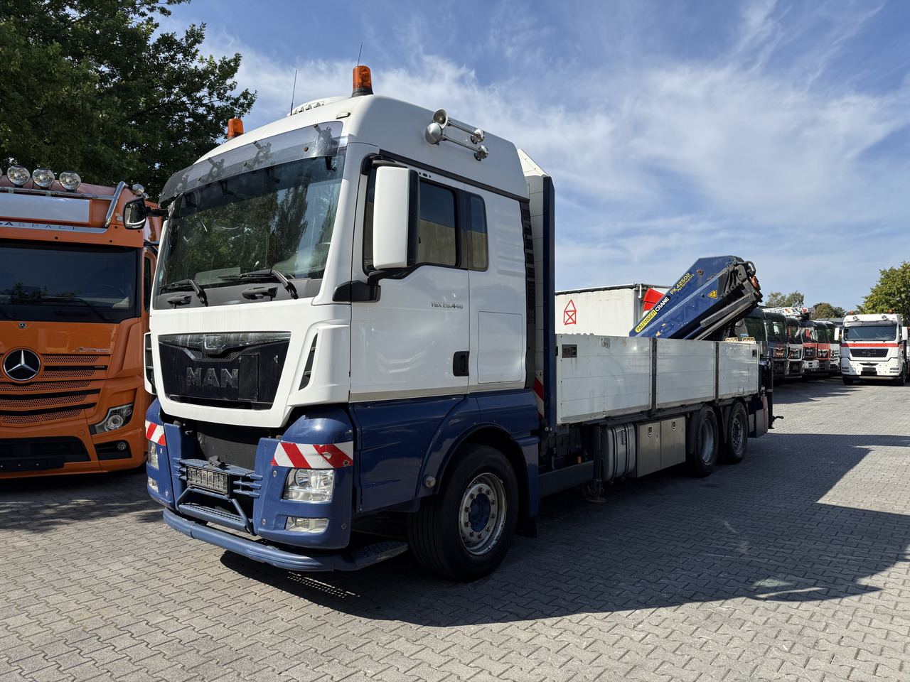 MAN TGX 26.440 6X2 Palfinger PK42502 - شاحنات مسطحة, شاحنة كرين: صورة 1 MAN TGX 26.440 6X2 Palfinger PK42502 - شاحنات مسطحة, شاحنة كرين: صورة 1