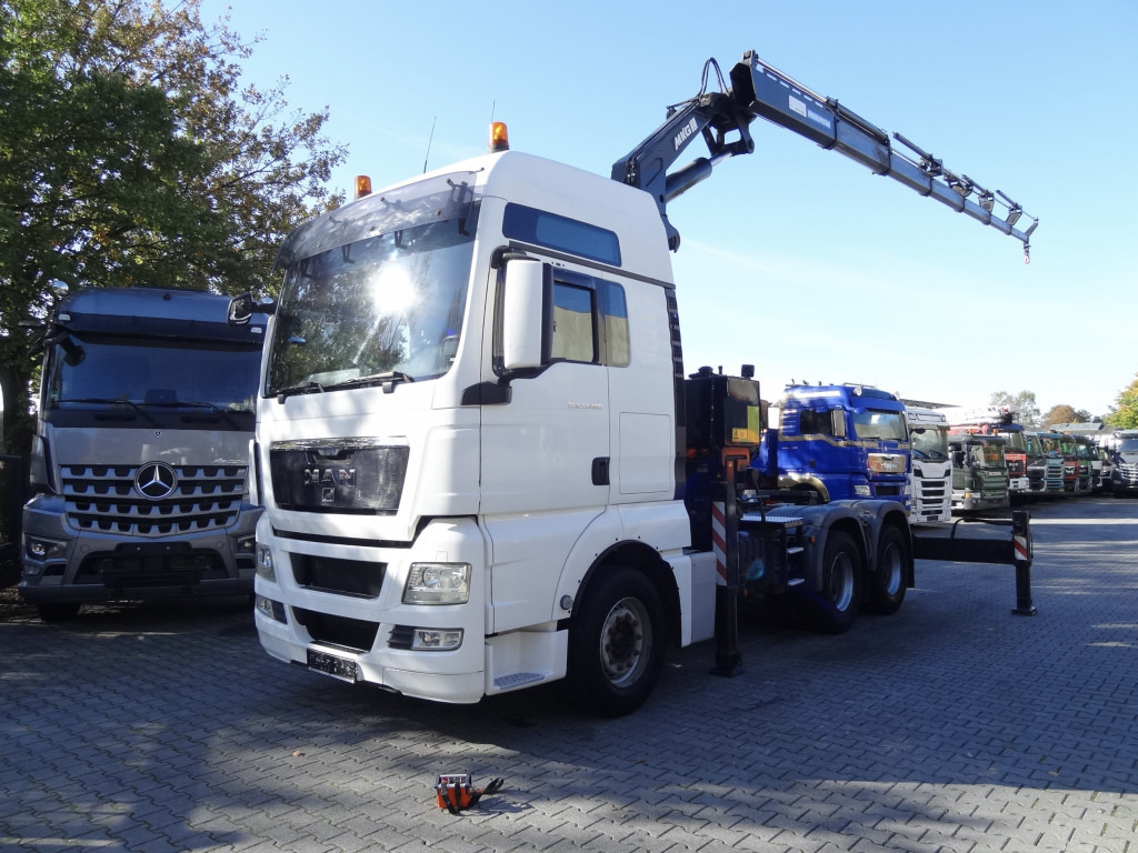 MAN TGX 33.480 6X4 Kran MKG 381 bis 20 Meter - شاحنة كرين, وحدة جر: صورة 1 MAN TGX 33.480 6X4 Kran MKG 381 bis 20 Meter - شاحنة كرين, وحدة جر: صورة 1