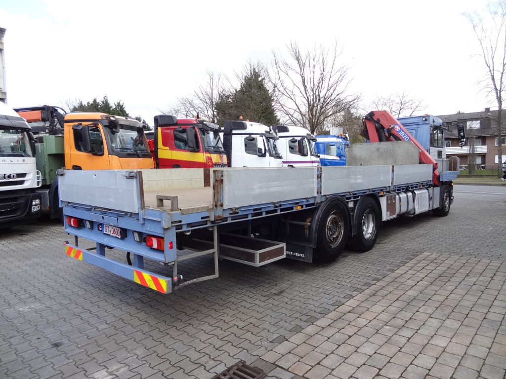 شاحنات مسطحة, شاحنة كرين Mercedes-Benz Actros 2533 6X2 HMF 1820 Langmaterial: صورة 12