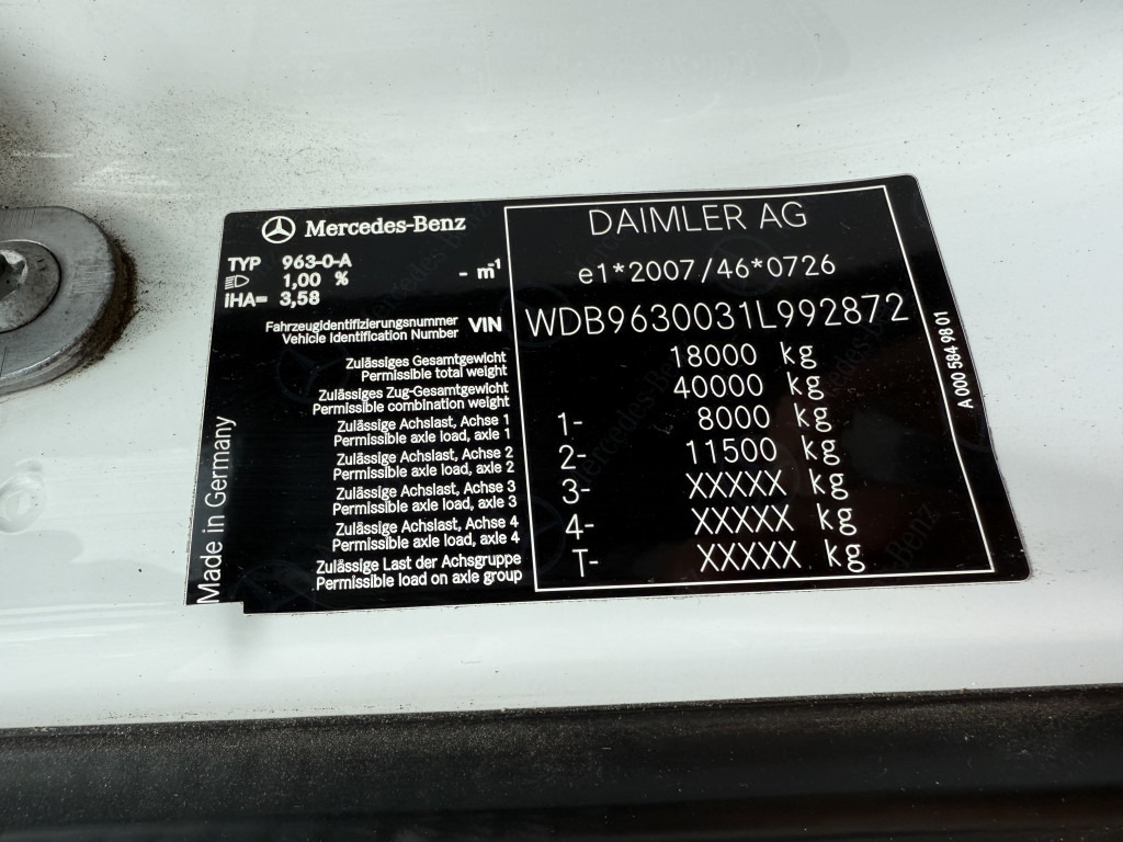 Mercedes-Benz Actros/ Antos 1827 - شاحنة ستارة: صورة 3 Mercedes-Benz Actros/ Antos 1827 - شاحنة ستارة: صورة 3