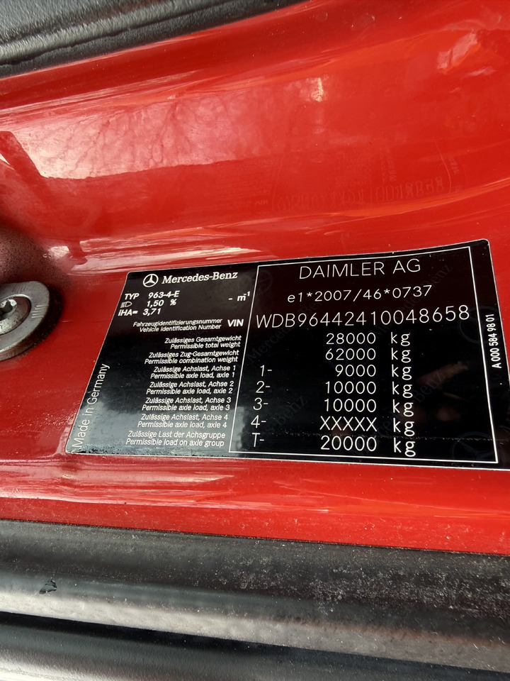 وحدة جر Mercedes-Benz Arocs 2642 LS 6X4: صورة 6