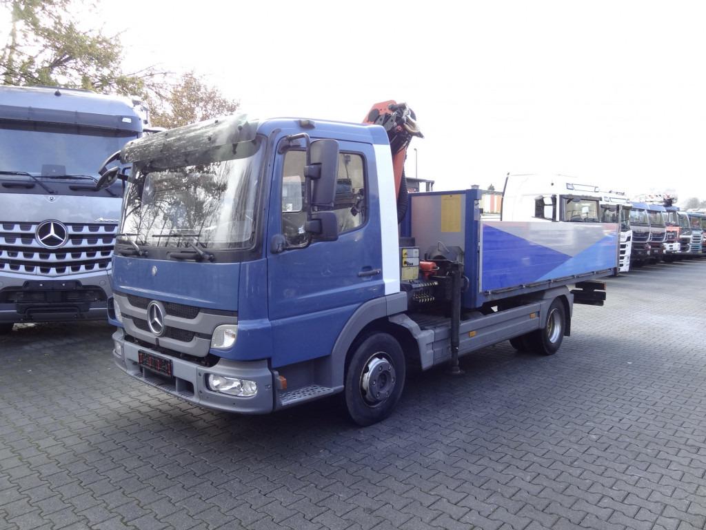 Mercedes-Benz Atego 816 Palfinger PK 6501 - شاحنة كرين, شاحنات مسطحة: صورة 1 Mercedes-Benz Atego 816 Palfinger PK 6501 - شاحنة كرين, شاحنات مسطحة: صورة 1