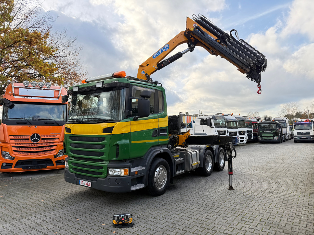 Scania G480 6X4 Kran Effer 255 6S bis 20.5 Meter - وحدة جر: صورة 1 Scania G480 6X4 Kran Effer 255 6S bis 20.5 Meter - وحدة جر: صورة 1