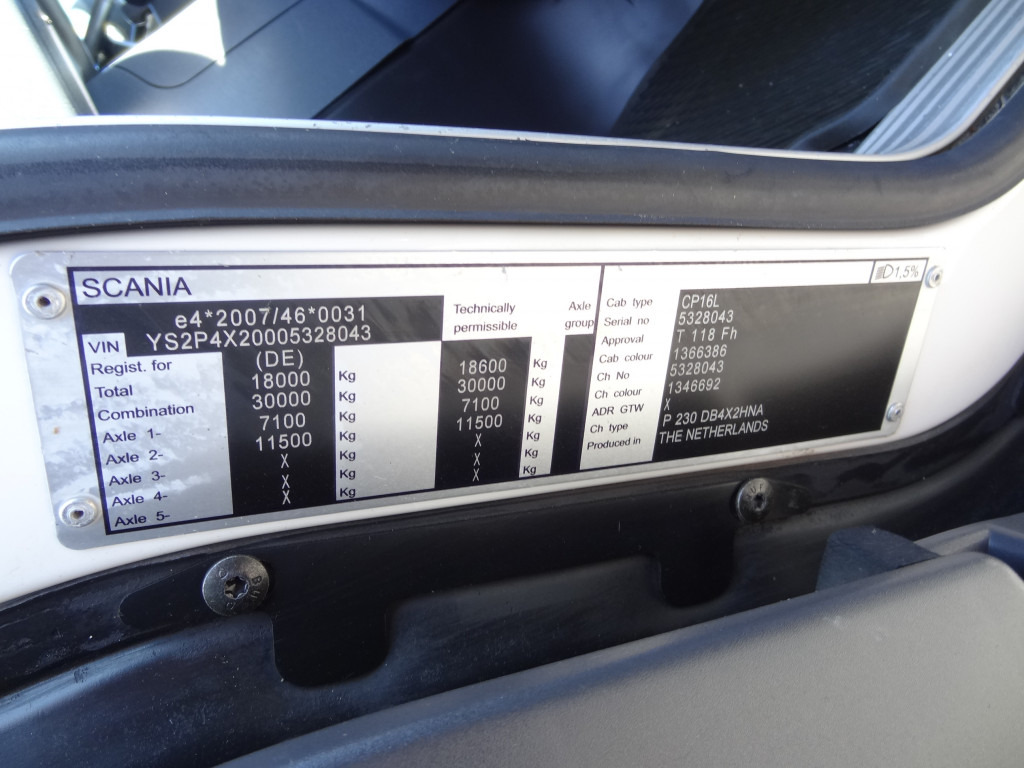 Scania P230 4X2 Kran Atlas 92.2 A2 - شاحنة كرين, شاحنات مسطحة: صورة 4 Scania P230 4X2 Kran Atlas 92.2 A2 - شاحنة كرين, شاحنات مسطحة: صورة 4