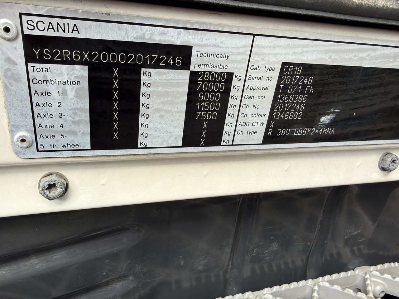 Scania R380 6X2*4 Kipper mit Kran HIAB 220 - شاحنة قلاب, شاحنة كرين: صورة 5 Scania R380 6X2*4 Kipper mit Kran HIAB 220 - شاحنة قلاب, شاحنة كرين: صورة 5