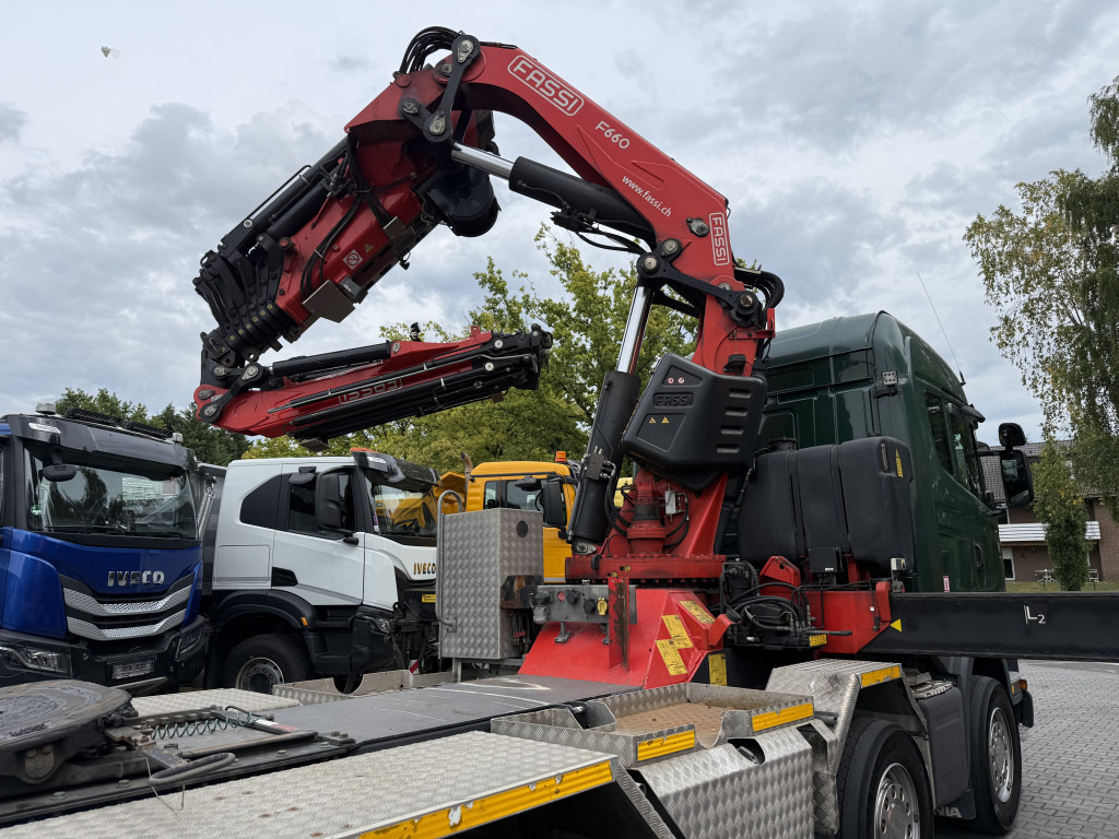 Scania R450 8X4 Kran Fassi F660 bis 34 Meter - وحدة جر: صورة 2 Scania R450 8X4 Kran Fassi F660 bis 34 Meter - وحدة جر: صورة 2